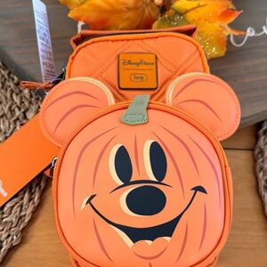Disney Orange Mickey Pumpkin Bag